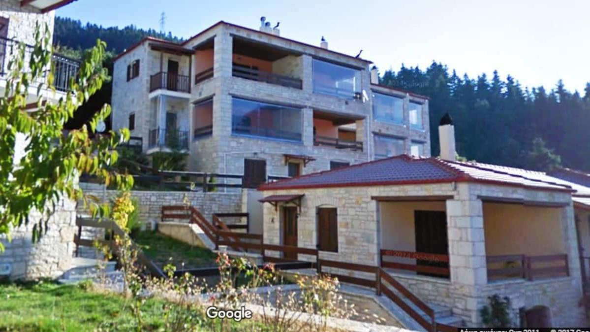 La Casa Di Pietra Villa Karpenísion Dış mekan fotoğraf